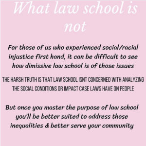 What Law School is Not - Latinas Uprising
